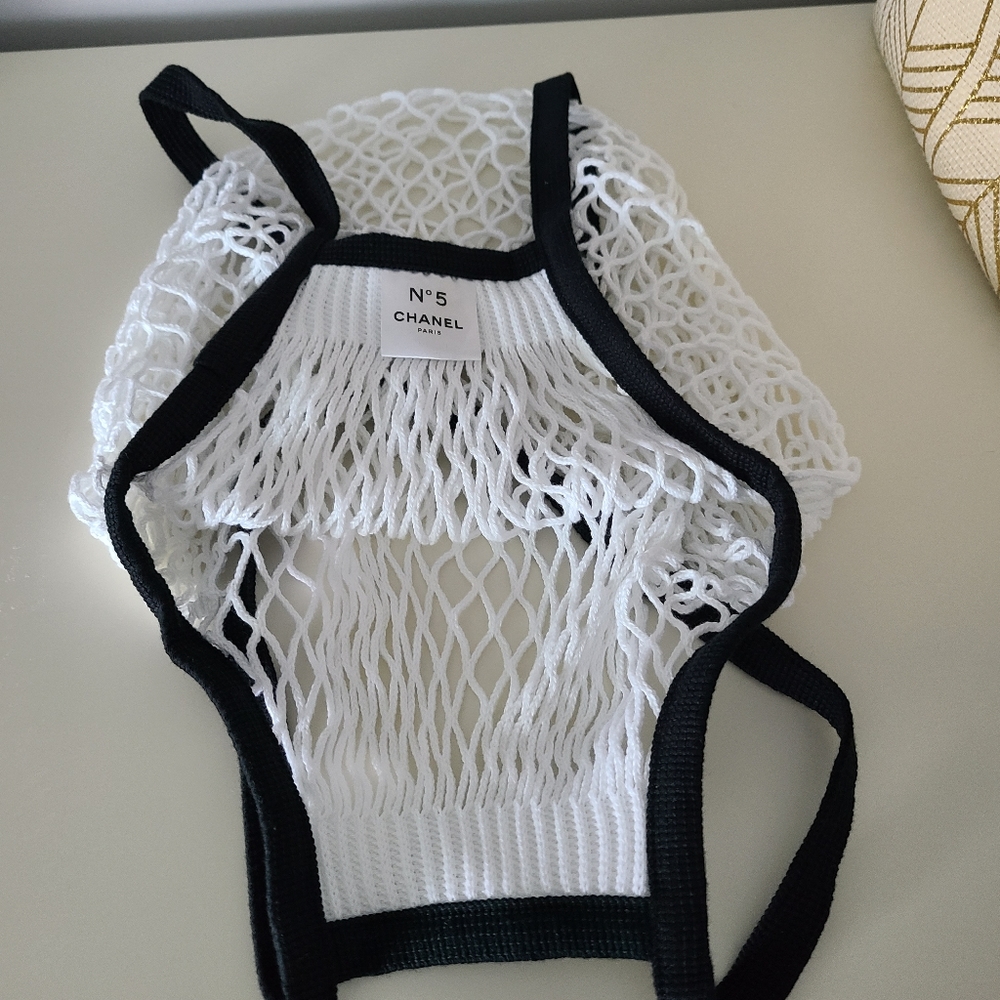 Chanel beach bag/Chanel Mesh Bag/Chanel Mesh Tote